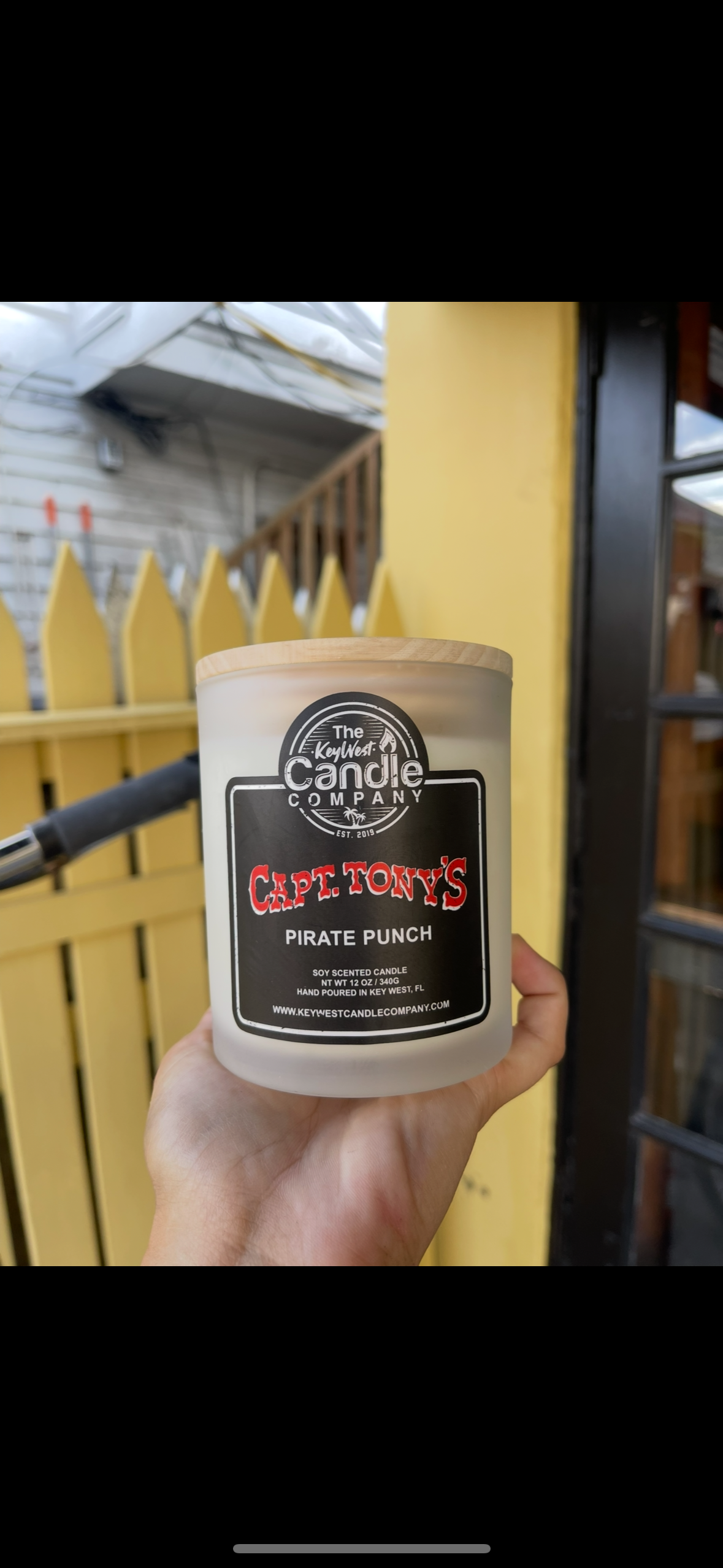 Captain Tony’s Candle
