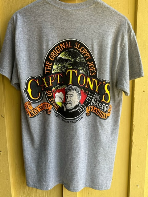 Grey Pocket T-Shirt
