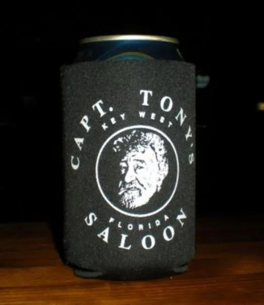 BLACK CAN KOOZIE