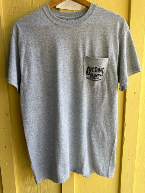 Grey Pocket T-Shirt